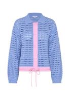 Dawson Tops Knitwear Cardigans Blue Olivia Rubin