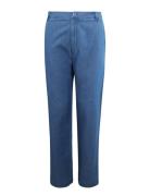 Lith Bottoms Trousers Straight Leg Blue Six Ames