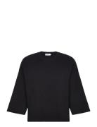 Doddiekb Knit Tee Tops T-shirts & Tops Long-sleeved Black Karen By Simonsen