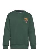 Tndavid Sweatshirt Tops Sweatshirts & Hoodies Sweatshirts Green The New