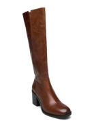 Valvestino Hi Shoes Boots Ankle Boots Ankle Boots With Heel Brown Clarks