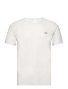 Jacquard T-Shirt Sport T-Kortærmet Skjorte Grey New Balance