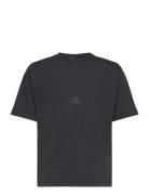 J Zne Tee Sport T-Kortærmet Skjorte Black Adidas Performance