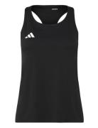 Adizero Essentials Running Tank Sport T-shirts & Tops Sleeveless Black Adidas Performance