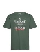 Ts Tee Ss 3 Sport T-Kortærmet Skjorte Green Adidas Originals
