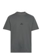 M Z.n.e. Tee Sport T-Kortærmet Skjorte Grey Adidas Sportswear