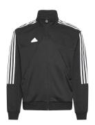 M Tiro Tt Q1 Sport Sweatshirts & Hoodies Sweatshirts Black Adidas Sportswear