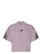 W Fi 3S Tee Sport T-shirts & Tops Short-sleeved Purple Adidas Sportswear