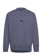 M Z.n.e. Pr Crw Sport Sweatshirts & Hoodies Sweatshirts Blue Adidas Sportswear