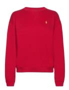 Lunar New Year Crewneck Sweatshirt Tops Sweatshirts & Hoodies Sweatshirts Red Polo Ralph Lauren