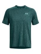 Ua Tech Textured Ss Tops T-Kortærmet Skjorte Green Under Armour