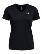 Tech Ssv- Solid Tops T-shirts & Tops Short-sleeved Black Under Armour