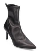 Geo Stil Stretch Ankle Boot 70 Shoes Boots Ankle Boots Ankle Boots With Heel Black Calvin Klein