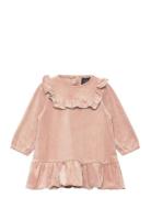 Dress Dresses & Skirts Dresses Casual Dresses Long-sleeved Casual Dresses Pink Sofie Schnoor Baby And Kids