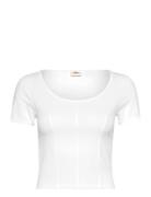 Mars Corset Tee White + Tops T-shirts & Tops Short-sleeved White LEVI´S Women