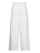 Cargo Wide Pants Bottoms Trousers Wide Leg White REMAIN Birger Christensen