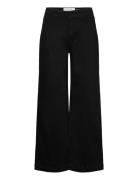 Pd-Gilly French Jeans Wash Deep Org Bottoms Trousers Wide Leg Black Pieszak