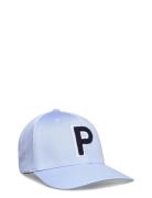 Chenille P Cap Sport Headwear Caps Blue PUMA Golf