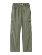 Nkfbella St Twi Cargo 8262-Bu Noos Bottoms Trousers Khaki Green Name It