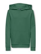 Koblassi L/S Pocket Hood Swt Noos Tops Sweatshirts & Hoodies Hoodies Green Kids Only