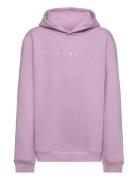 Nlftimple Ls L Bru Sweat W. Hood Tops Sweatshirts & Hoodies Hoodies Pink LMTD