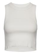 Heather Singlet Rcy Indigo Tops T-shirts & Tops Sleeveless White ABRAND