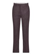 Classic Lady - Sprinkled Wool Bottoms Trousers Suitpants Burgundy Day Birger Et Mikkelsen