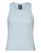 Linear Heritage Racer Vest Sport T-shirts & Tops Sleeveless Blue New Balance