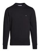 Ck Embro Badge Crew Neck Tops Sweatshirts & Hoodies Sweatshirts Black Calvin Klein Jeans