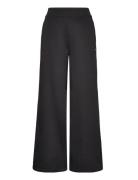 Ck Embro Badge Knit Pant Bottoms Trousers Wide Leg Black Calvin Klein Jeans