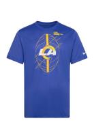 Nike Nfl Los Angeles Rams Legend Icon T-Shirt Sport T-Kortærmet Skjorte Blue NIKE Fan Gear