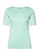 T-Shirt 1/2 Sleeve Tops T-shirts & Tops Short-sleeved Green Gerry Weber Edition