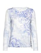 T-Shirt 1/1 Sleeve Tops T-shirts & Tops Long-sleeved Blue Gerry Weber Edition