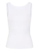 Drewgz Sl Reversible Top Noos Tops T-shirts & Tops Sleeveless White Gestuz