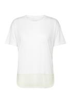 Onpflip On Loose Ss Train Tee Sport T-shirts & Tops Short-sleeved White Only Play