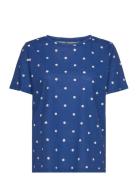 Frhazel Tee 2 Tops T-shirts & Tops Short-sleeved Blue Fransa