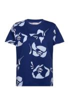 Heleys Helakka Tops T-shirts & Tops Short-sleeved Blue Marimekko