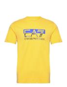 Tops Tops T-Kortærmet Skjorte Yellow EA7