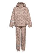 Rain Suit Outerwear Rainwear Rainwear Sets Beige Sofie Schnoor Baby And Kids