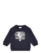 Sweatshirt Tops Sweatshirts & Hoodies Sweatshirts Navy Sofie Schnoor Baby And Kids