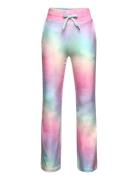 Trouser Velour Rainbow Bottoms Trousers Multi/patterned Lindex