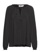 Ellis - Day Wish Tops Blouses Long-sleeved Black Day Birger Et Mikkelsen