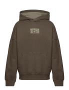 Cnvn Relaxed Flc Po Hoodie / Cnvn Relaxed Flc Po Hoodie Tops Sweatshirts & Hoodies Hoodies Khaki Green Converse