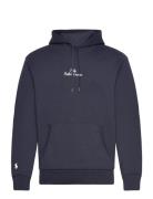 30/1 Double Knt Cvc-Lsl-Sws Tops Sweatshirts & Hoodies Hoodies Navy Polo Ralph Lauren