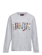 Lwtaylor 622 - T-Shirt L/S Tops T-shirts Long-sleeved T-Skjorte Grey LEGO Kidswear