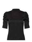 Top Lorelai Tops T-shirts & Tops Short-sleeved Black Lindex
