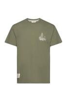 Akkikki S/S Marrakech1 Tee - Gots Tops T-Kortærmet Skjorte Green Anerkjendt