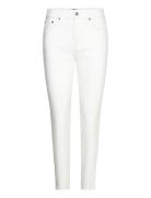 High-Rise Skinny Ankle Jean Bottoms Jeans Skinny White Lauren Ralph Lauren