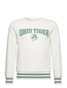 Nlntew Ls O-Neck Sweat Tops Sweatshirts & Hoodies Sweatshirts White LMTD