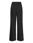 Pleated Marlene Pants Bottoms Trousers Suitpants Black IVY OAK